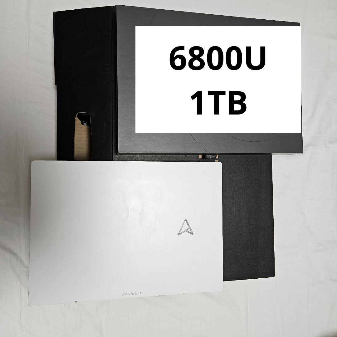 T*M様 Asus Zenbook 6800U 1TB 有機EL