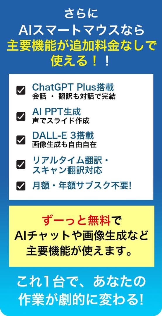 TESS GIFT AIマウス