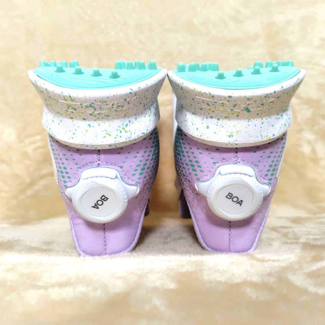 未使用品 FJ フットジョイ ゴルフシューズ ボア スパイクレス 90769J