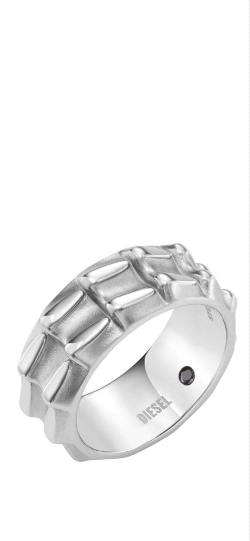 DIESEL バンブー模様リング サイズ8