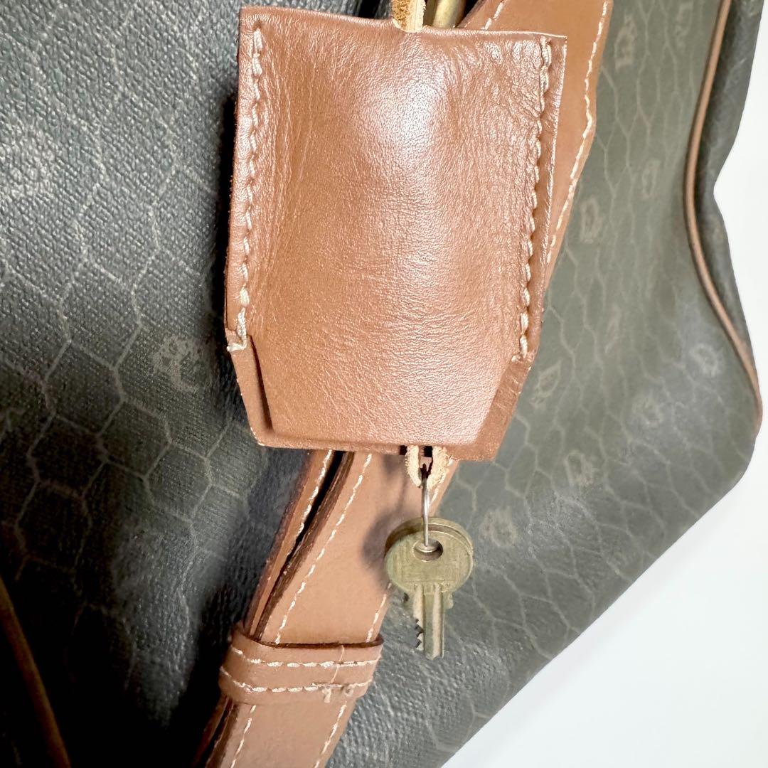 大容量　クリスチャンディオール　ハニカム柄 総柄　ボストンバッグ 旅行バッグ