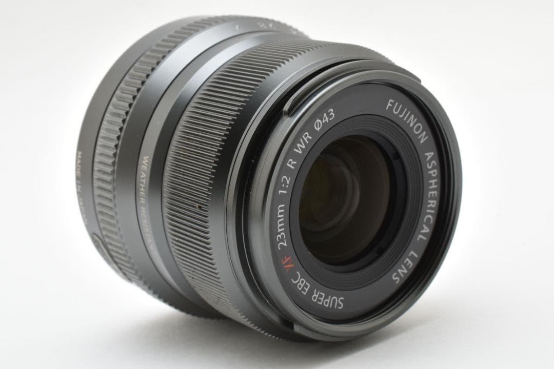 富士フイルム XF 23mm F/2 R WR カメラレンズ グラファイト