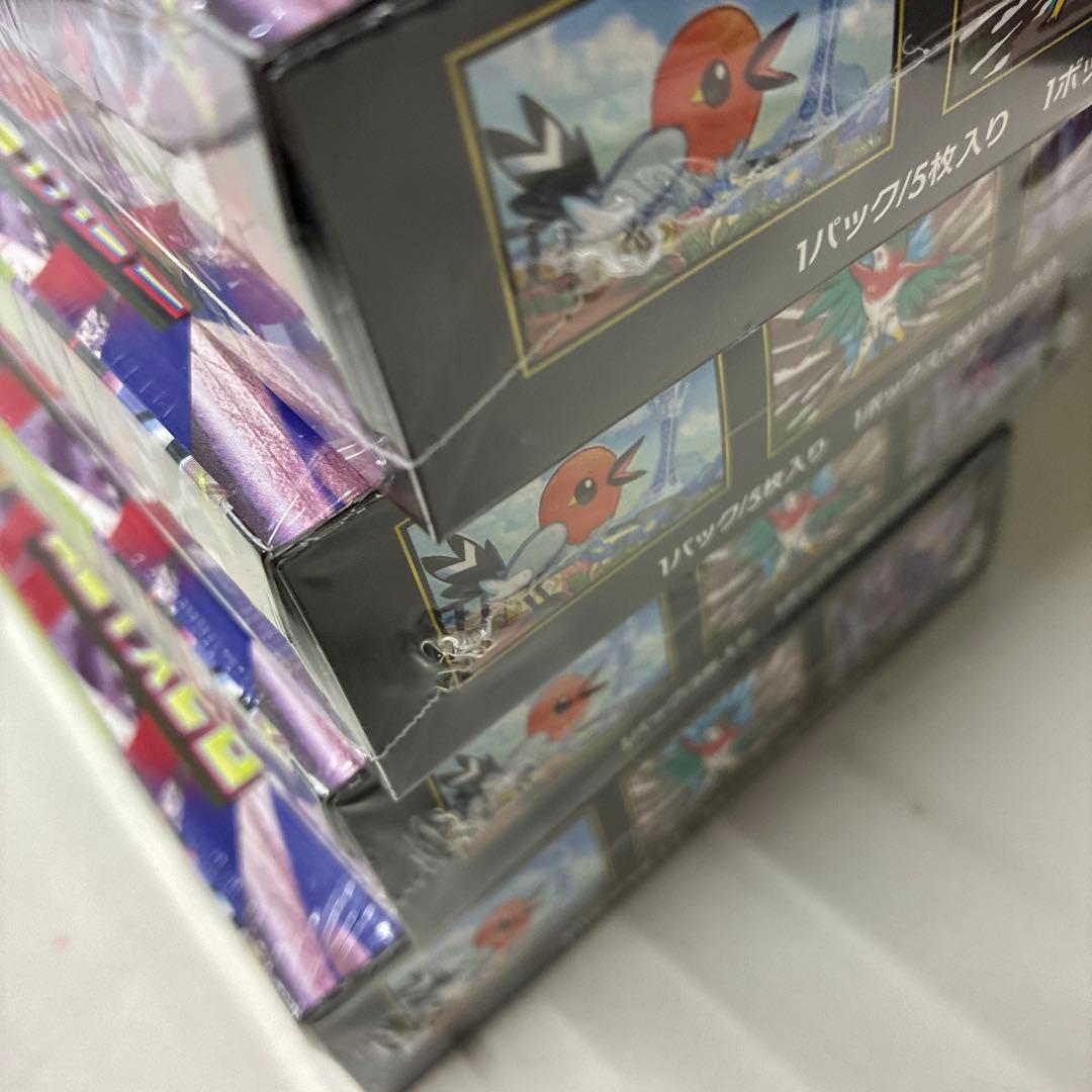 再*可様 ポケモンカード　ムニキスゼロ　4ボックス　シュリンク付き　新品未開封品