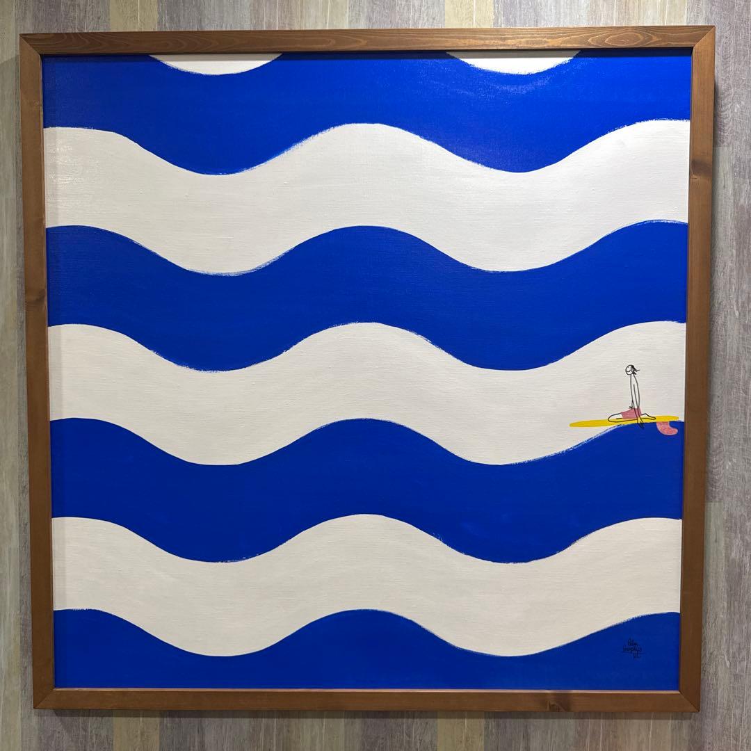 豊田弘治さん 絵画　ロンハーマン　ハンドルメイドアート