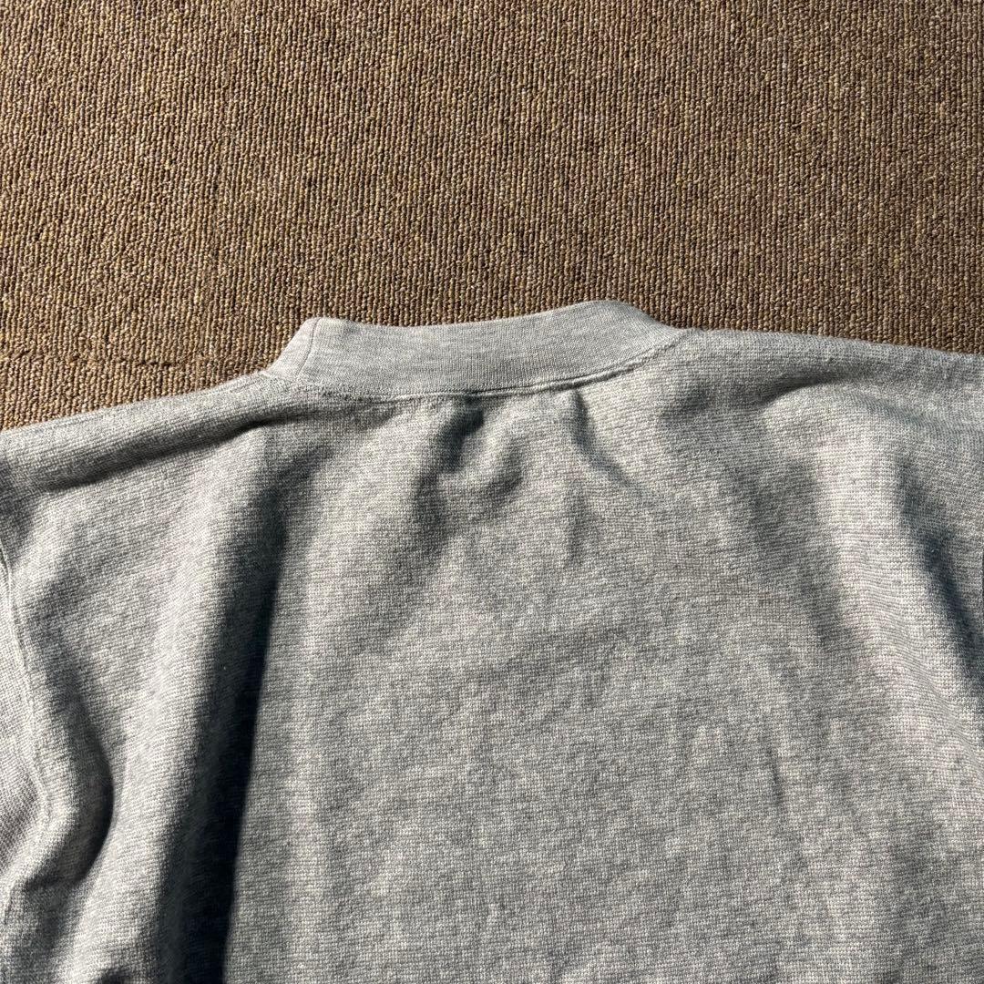 90s NIKE OLD スウェット トレーナー グレー ブルー 銀タグ 前V