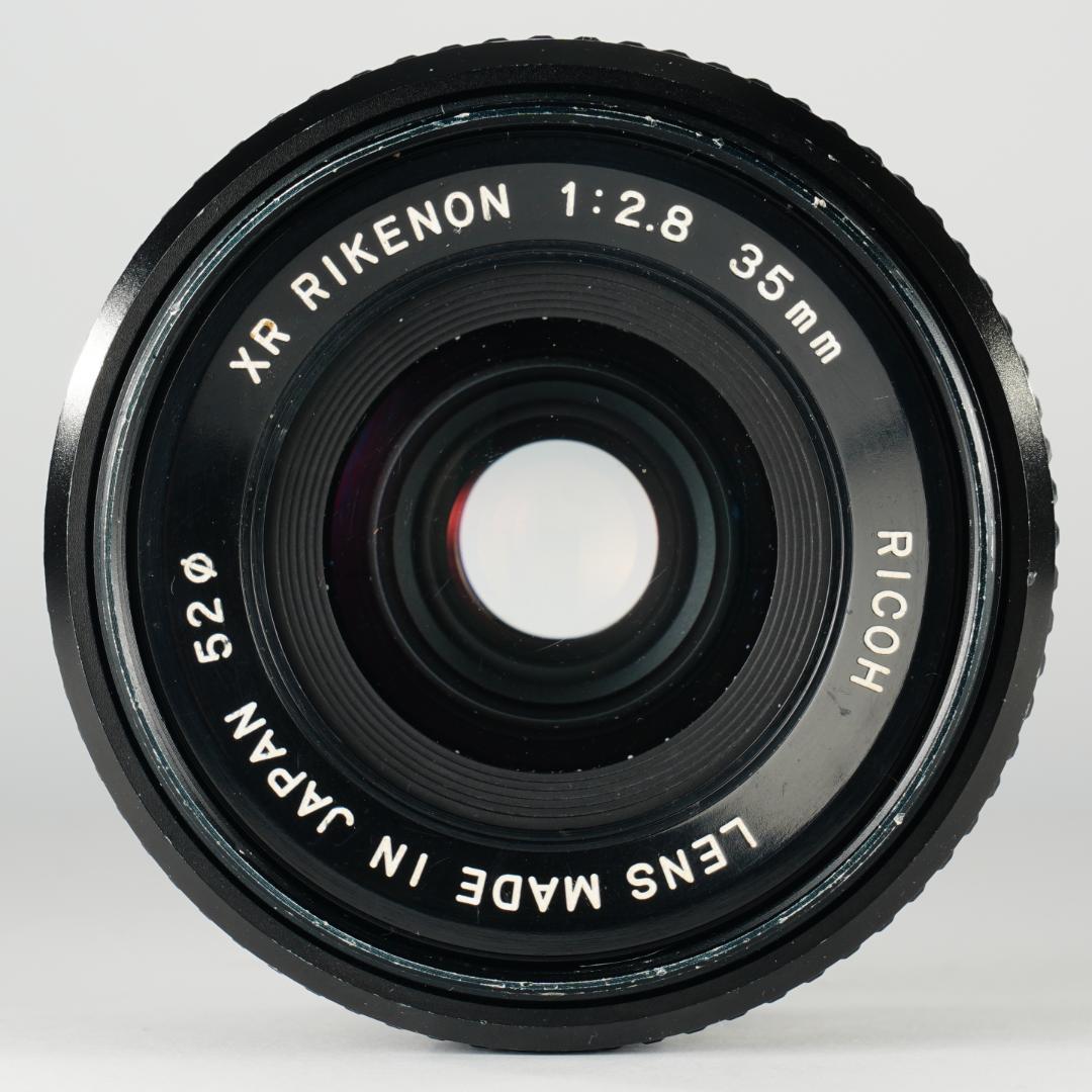 【希少富岡光学製】動作◎ XR RIKENON 35mm f2.8 718