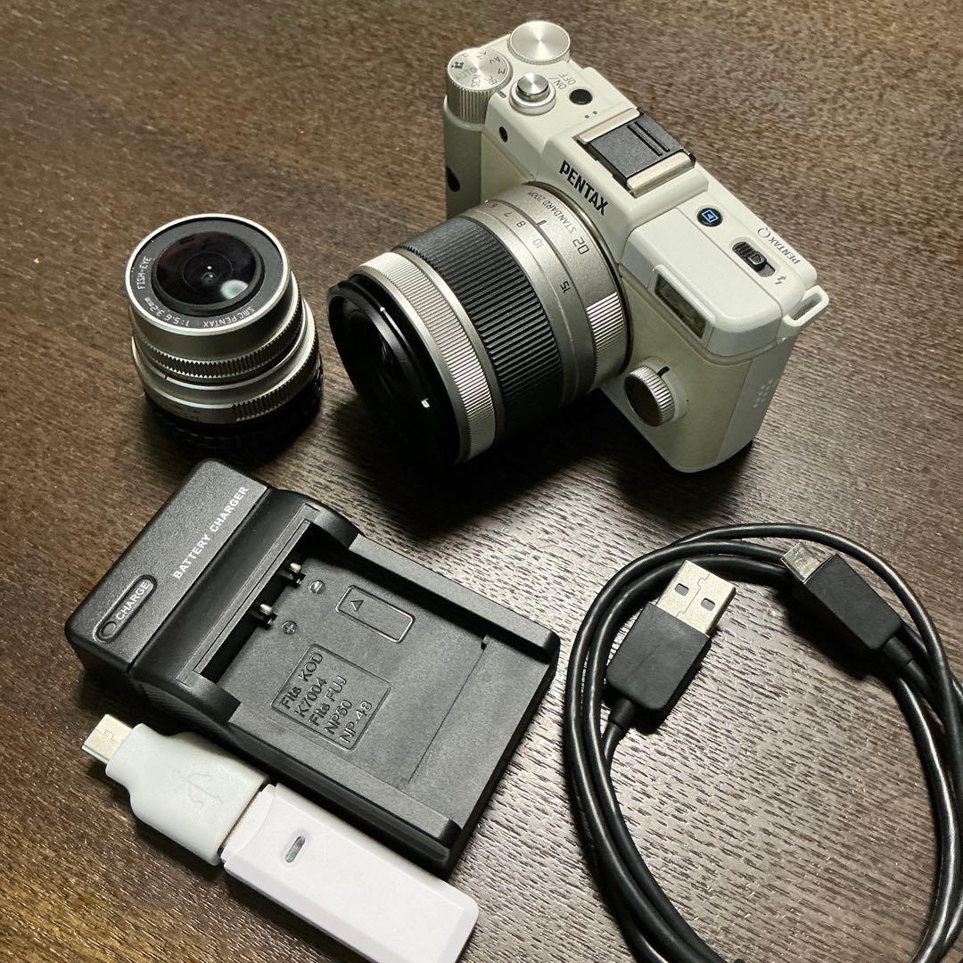 セール　PENTAX Q レンズ2本セット　スマホ転送、作例あり