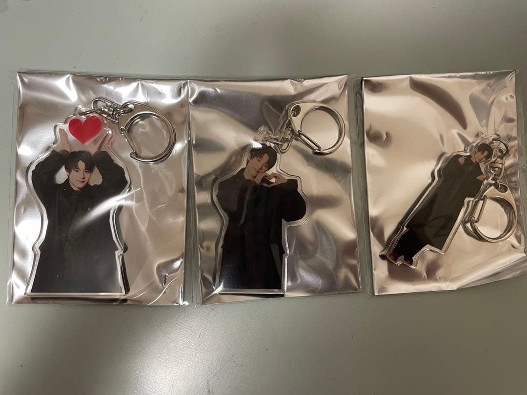 上村謙信 KENSHIN アクリルキーホルダー 3点セット