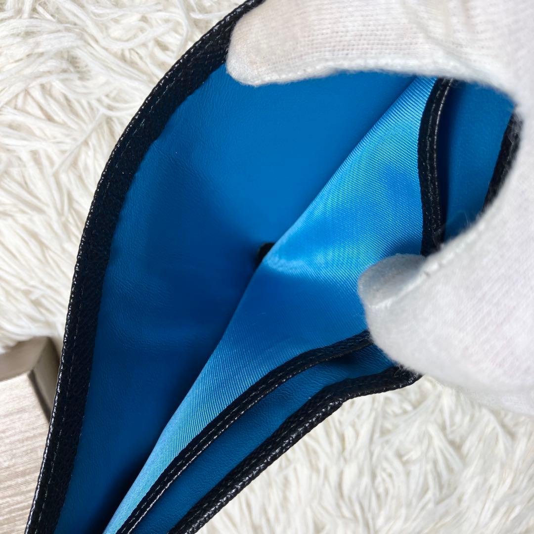 【未使用】ブルガリ 折り財布 ビーゼロワン レザーブラック IC搭載