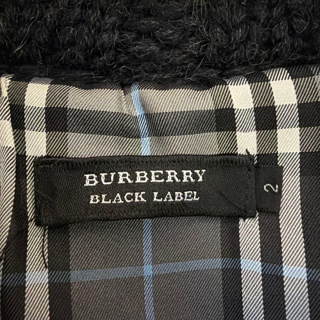 正規品バーバリーブラックレーベルフリースライニング ジップアップジャケット2