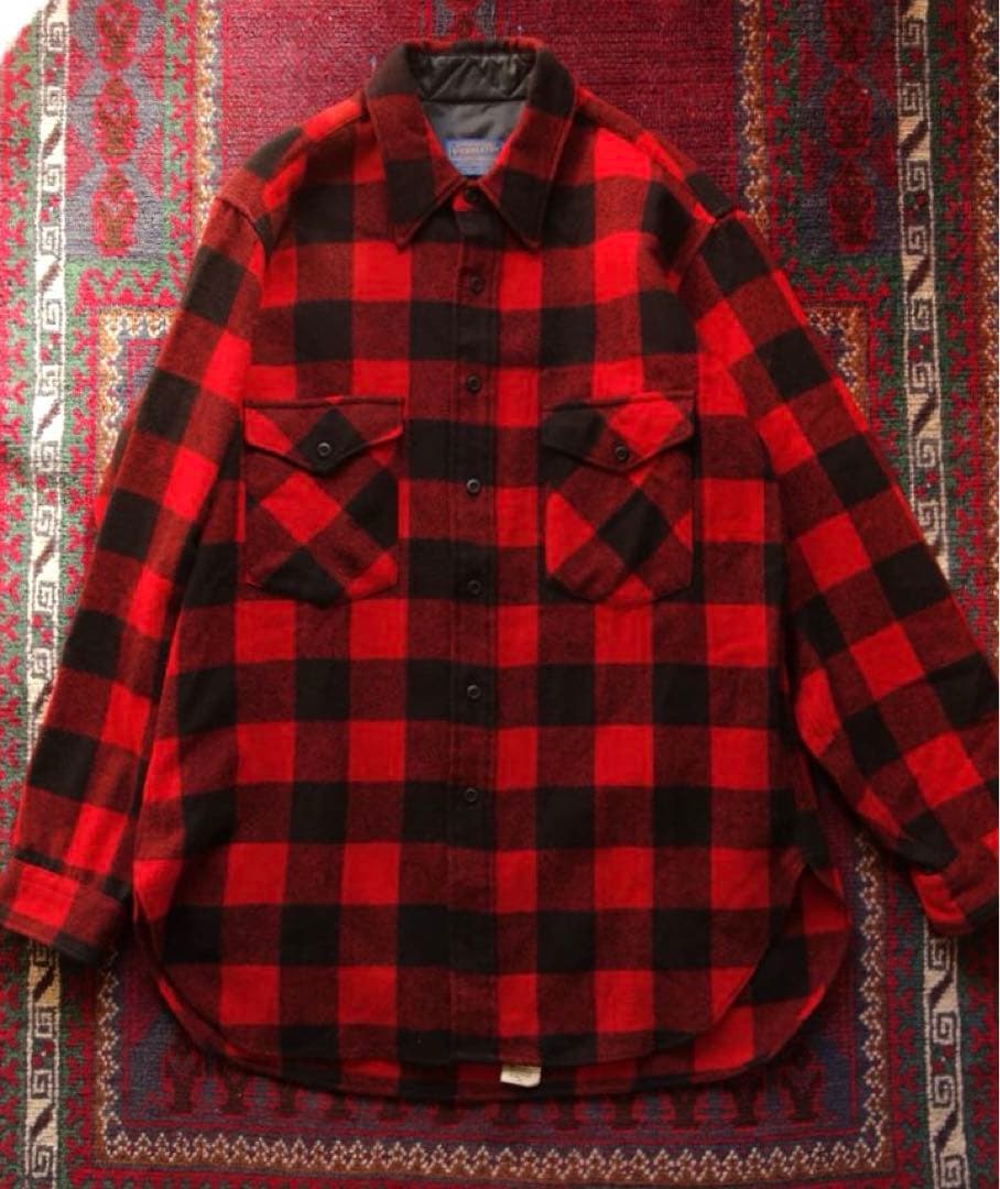 70s PENDLETON ペンドルトン ペンドルトン L USA製 美品