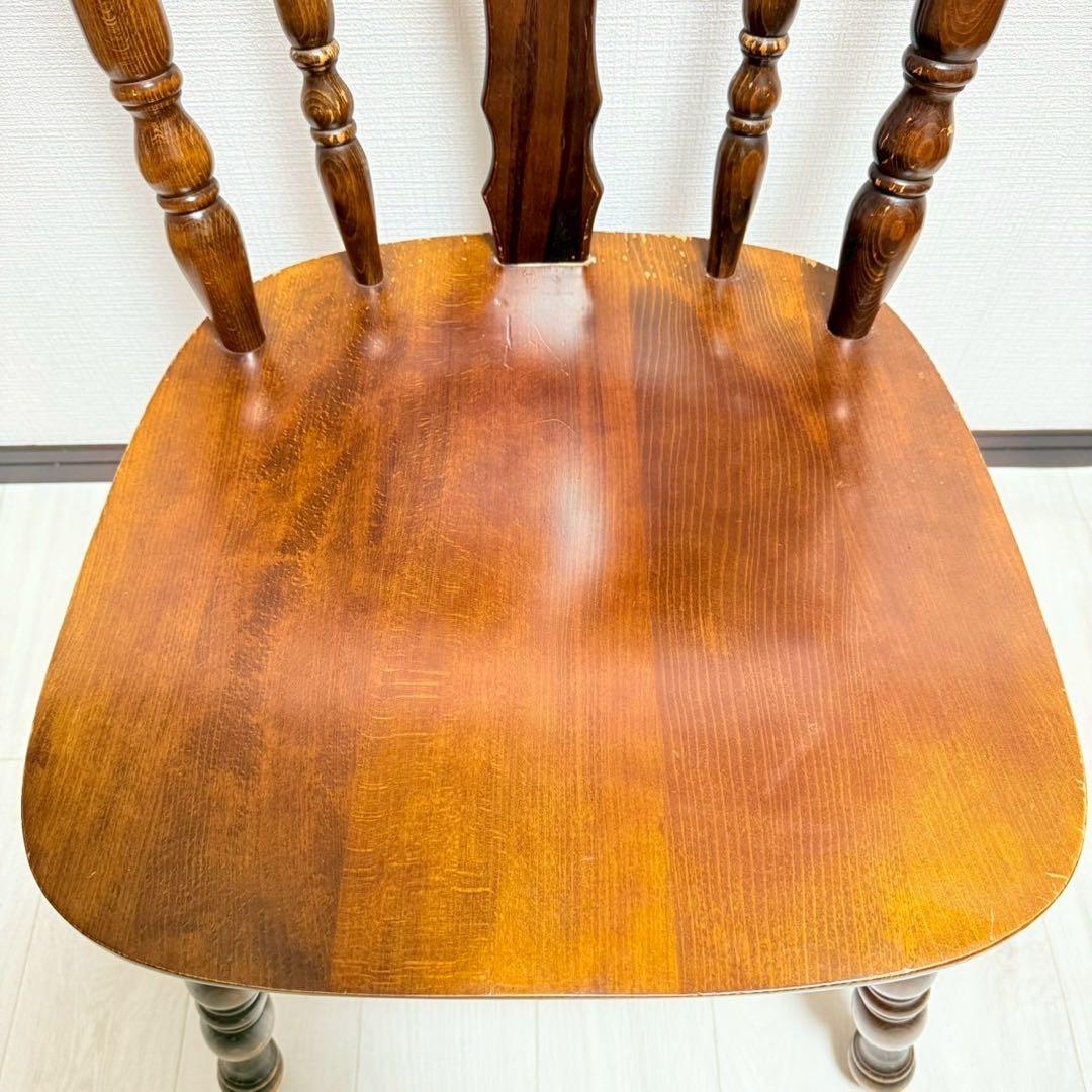 柏木工　ウィンザーチェア　ダイニングチェア　アンティーク家具