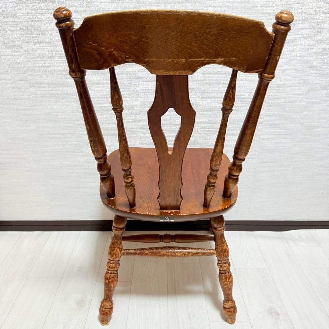 柏木工　ウィンザーチェア　ダイニングチェア　アンティーク家具