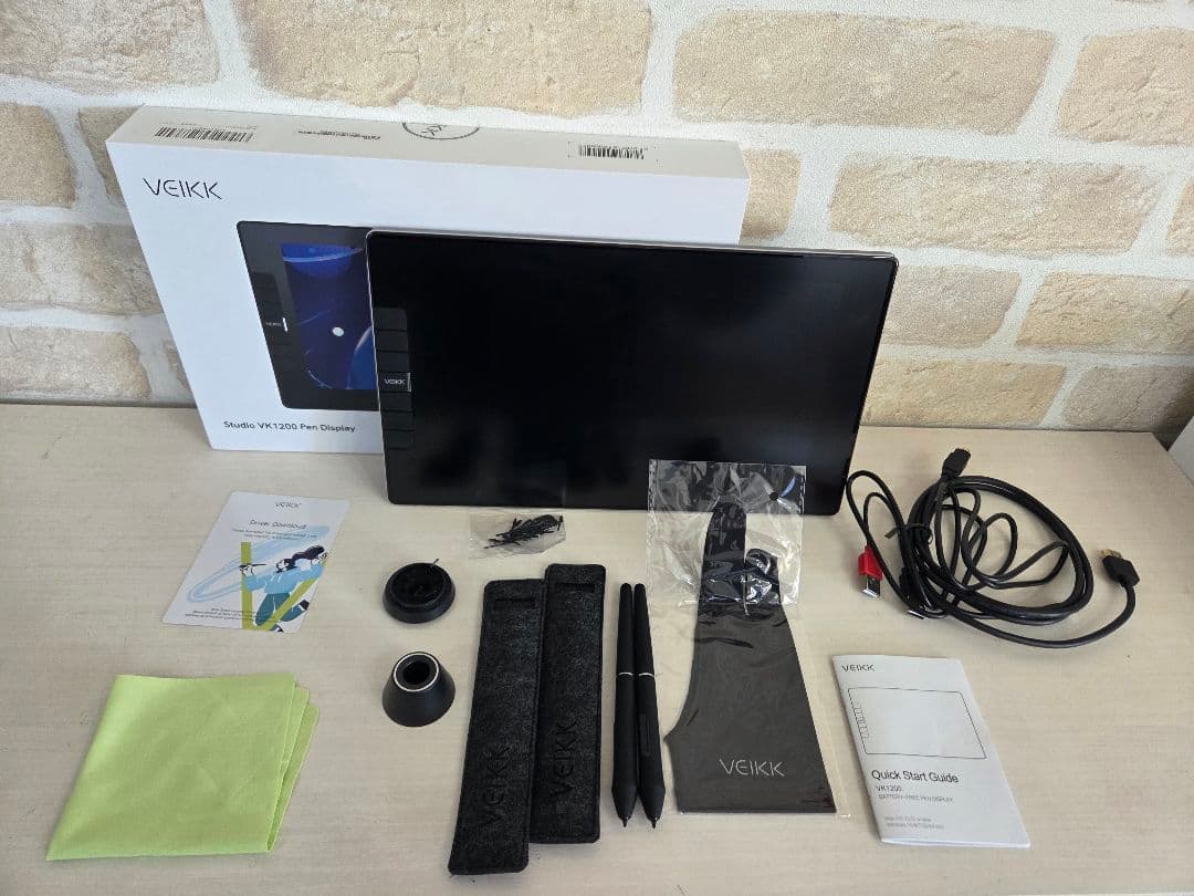 【極美品♪】VEIKK STUDIO VK1200 液タブ 11.6型 FHD