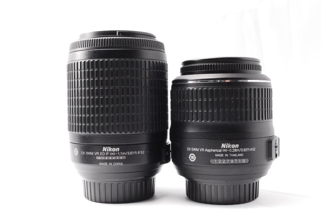 初心者おすすめ✨Nikon D3100⭐一眼レフカメラ⭐ダブルレンズ⭐スマホ転送