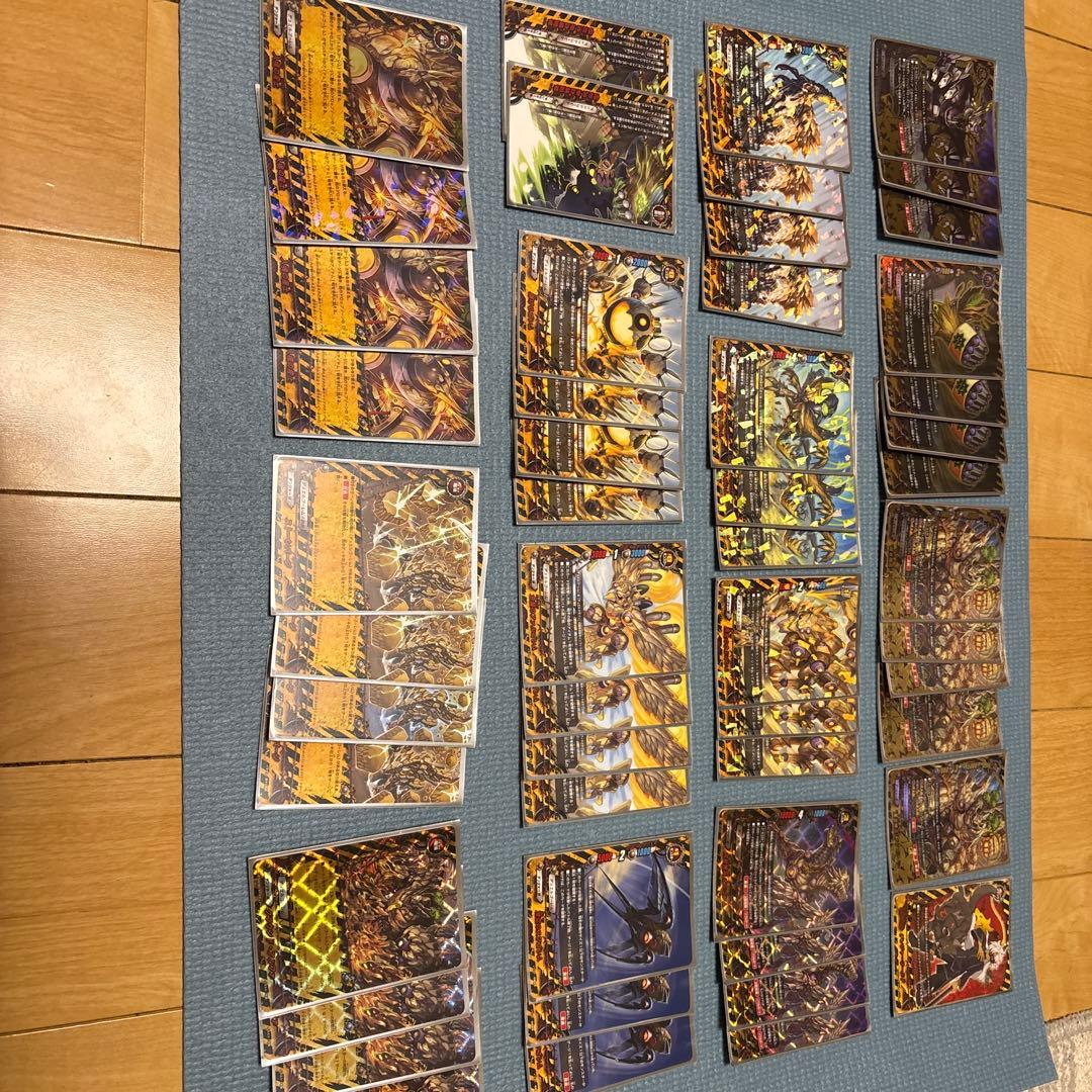 バディファイト引退品④ドラゴレムデッキ カオス スリーブ付き