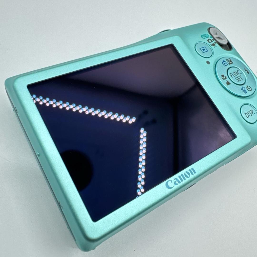 IXY 200F グリーン コンパクトデジタルカメラ