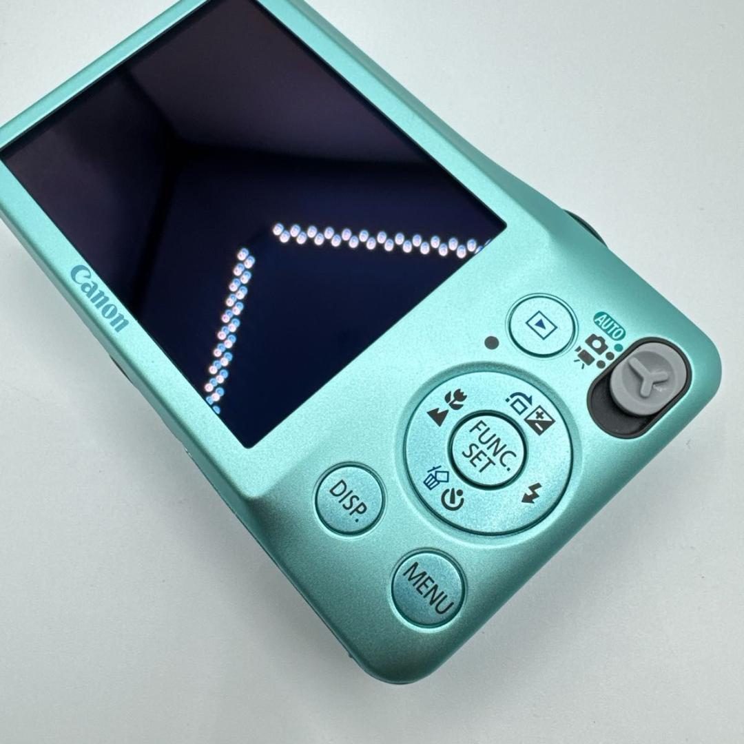 IXY 200F グリーン コンパクトデジタルカメラ