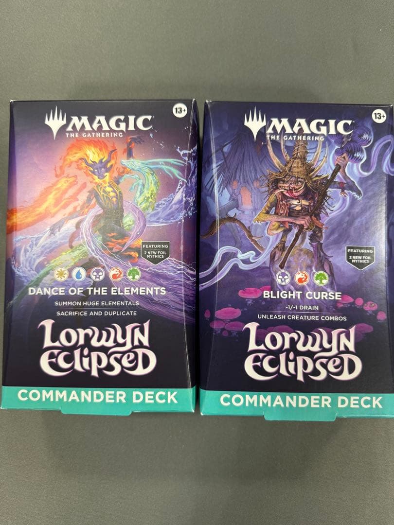 MTG ローウィンの昏明　英語版　統率者デッキ 2種セット