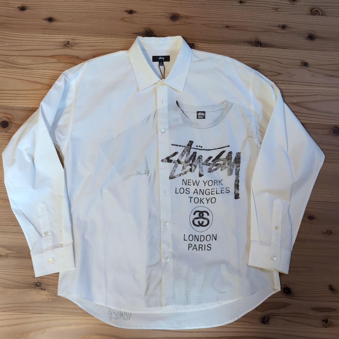 STUSSY シャツ World Tour shirt M