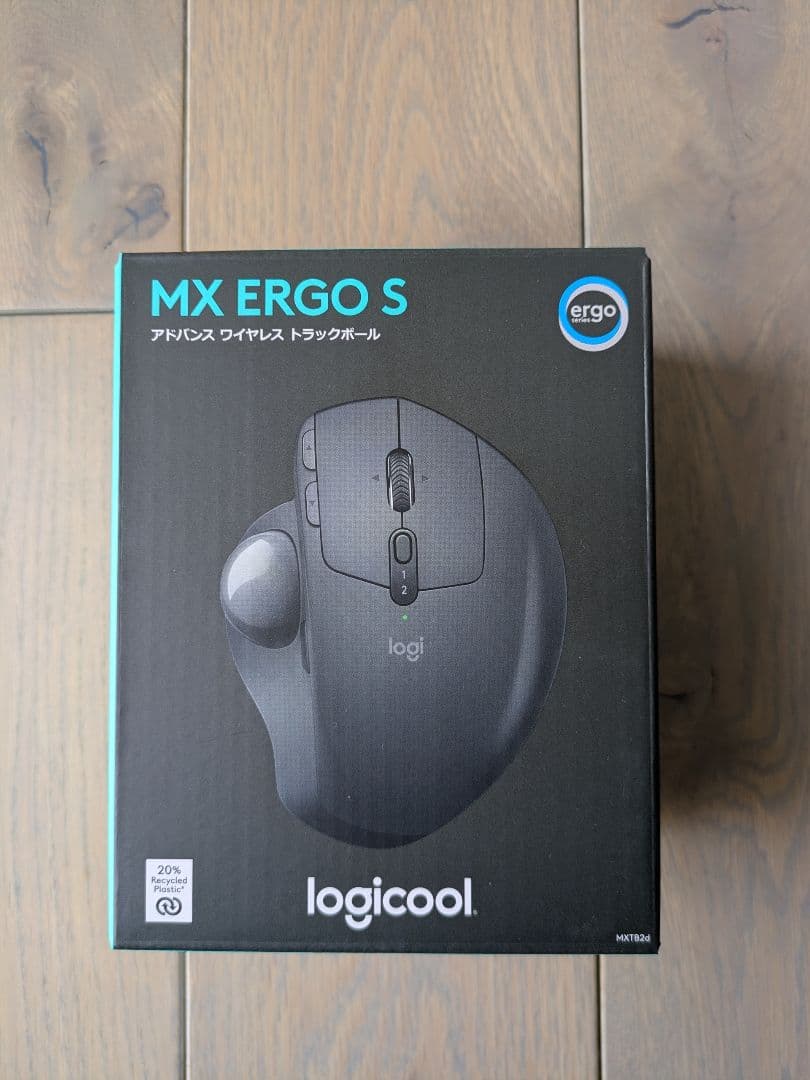 logicool MX ERGO S ワイヤレス トラックボール