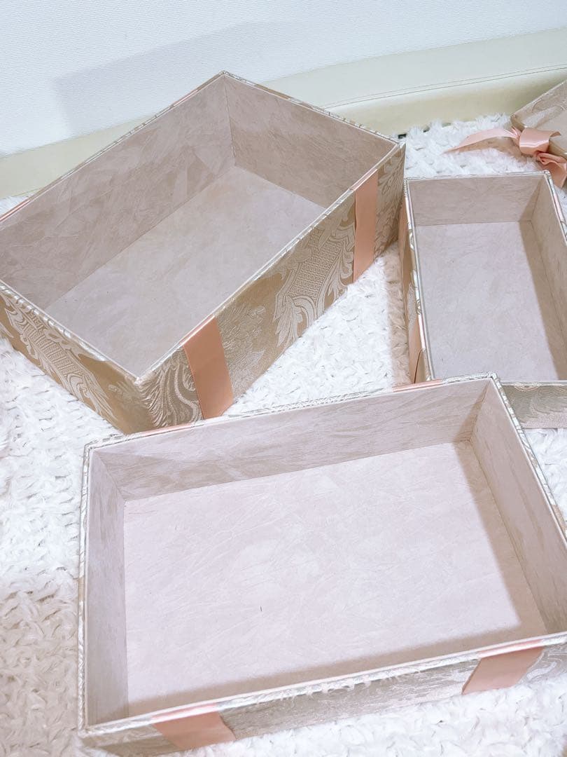 ジェニファーテイラー アクアフラワー ロココ調 姫系 箱 BOX 3個セット