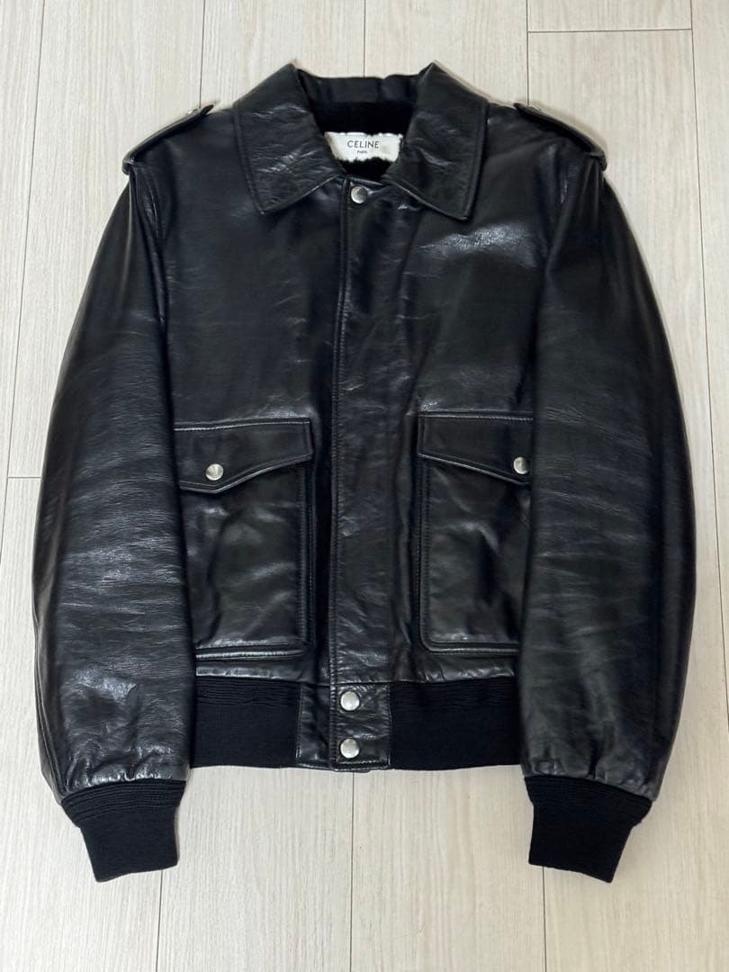セリーヌ　アビエータージャケット　エディスリマン 2E352280