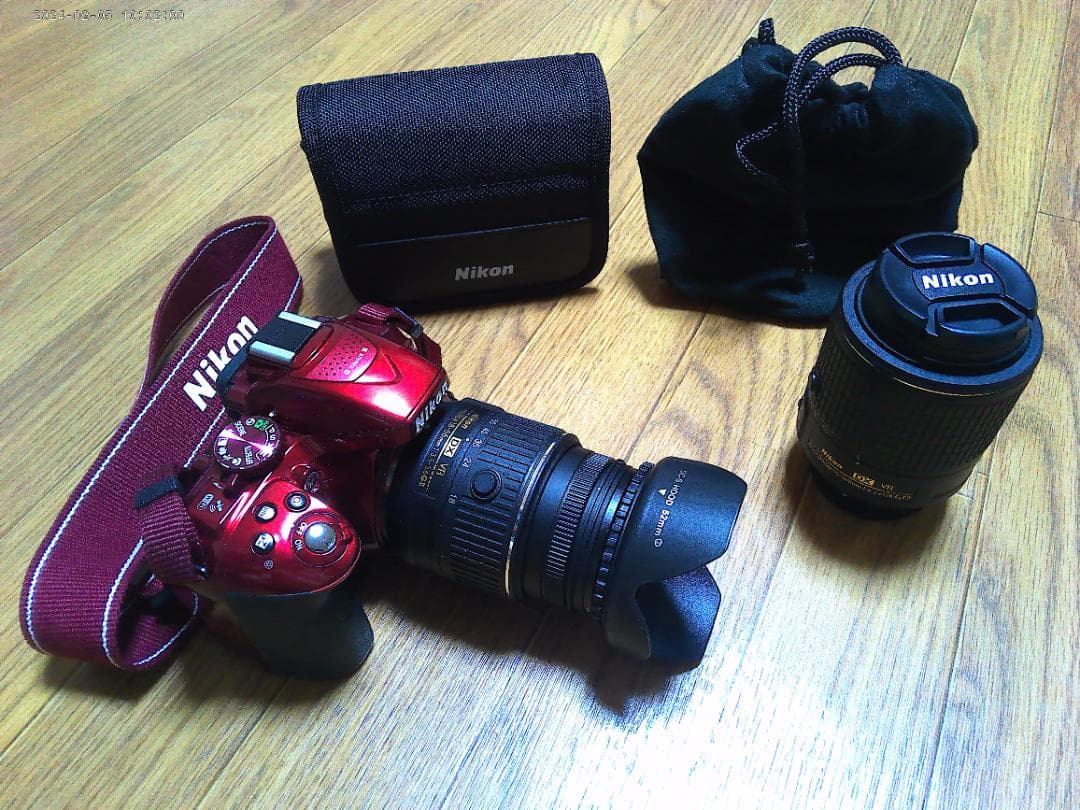 Nikon D5300 一眼レフ ダブルズームキット ショット数 120 回 ‼