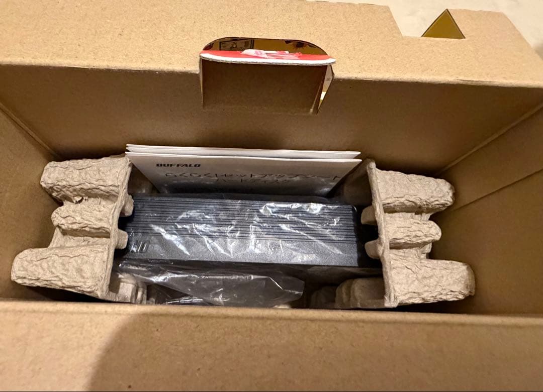 2TB BUFFALO 外付けHDD HD-EDS2U3-BE バッファロー