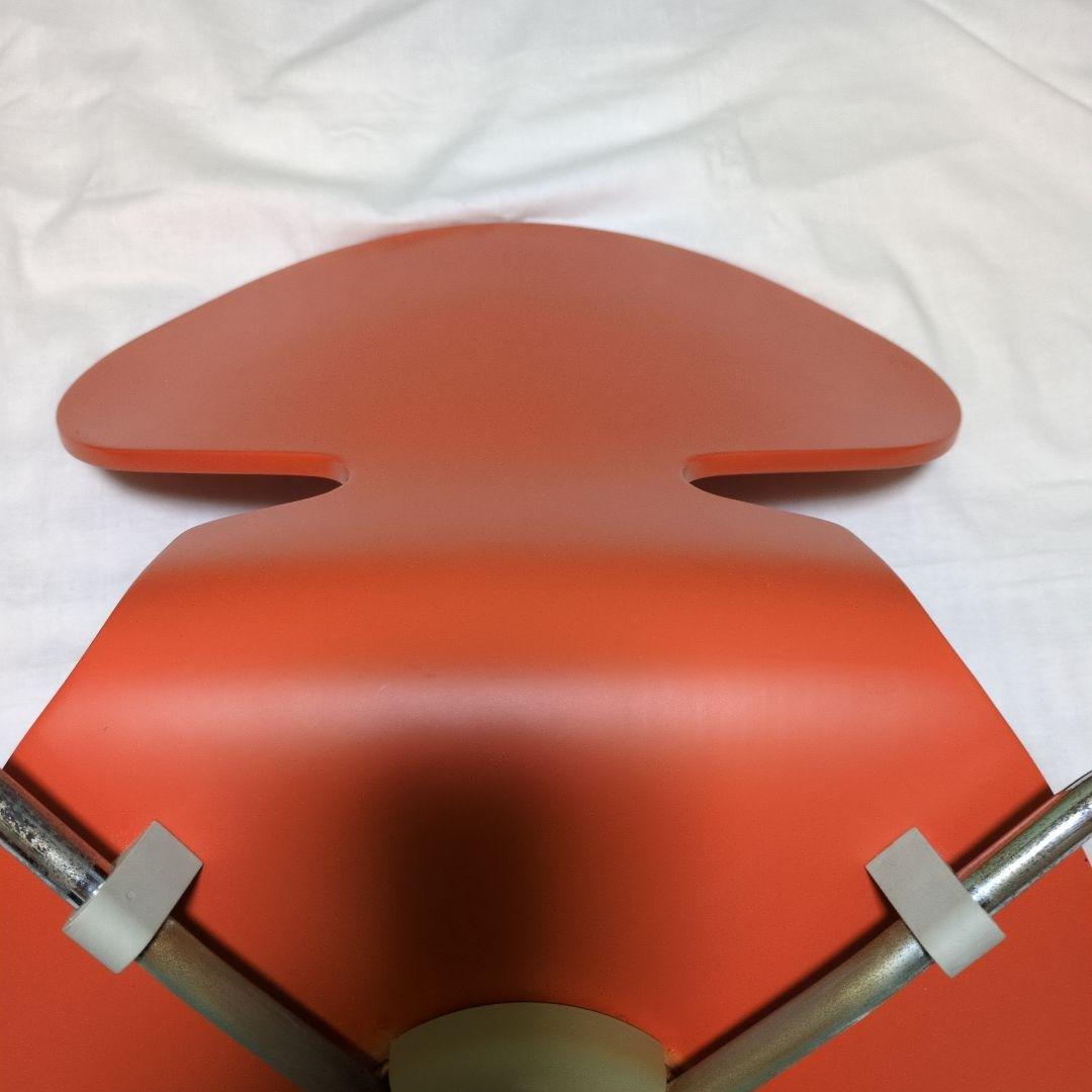 【値下げ早い者勝ち】フリッツハンセンのアントチェア【アリンコチェア】オレンジ色