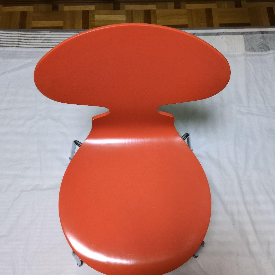 【値下げ早い者勝ち】フリッツハンセンのアントチェア【アリンコチェア】オレンジ色