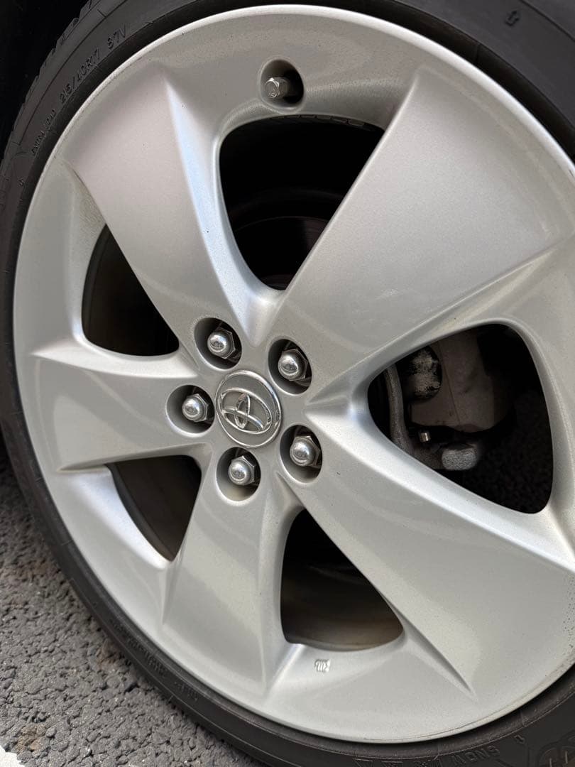 純正アルミホイール　30プリウス　ツーリング　オールシーズンタイヤ付　ダンロップ