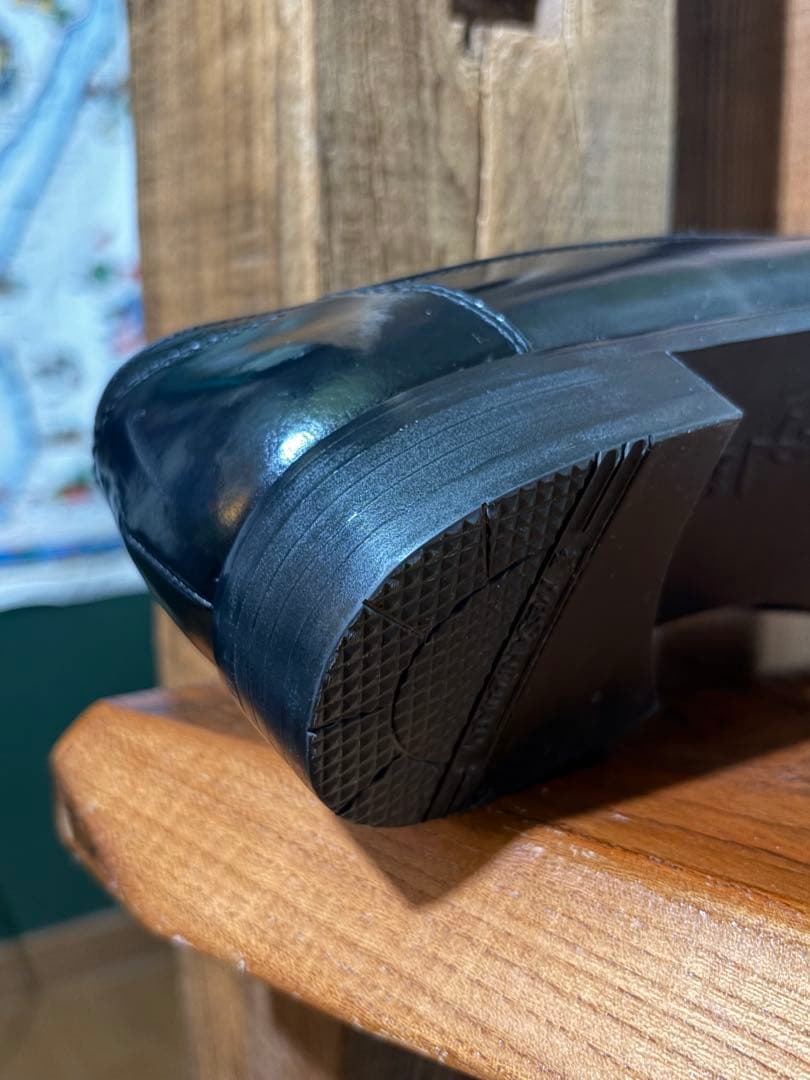 90's 【イヴ・サンローラン】　タッセルローファー 黒 #385 YSL