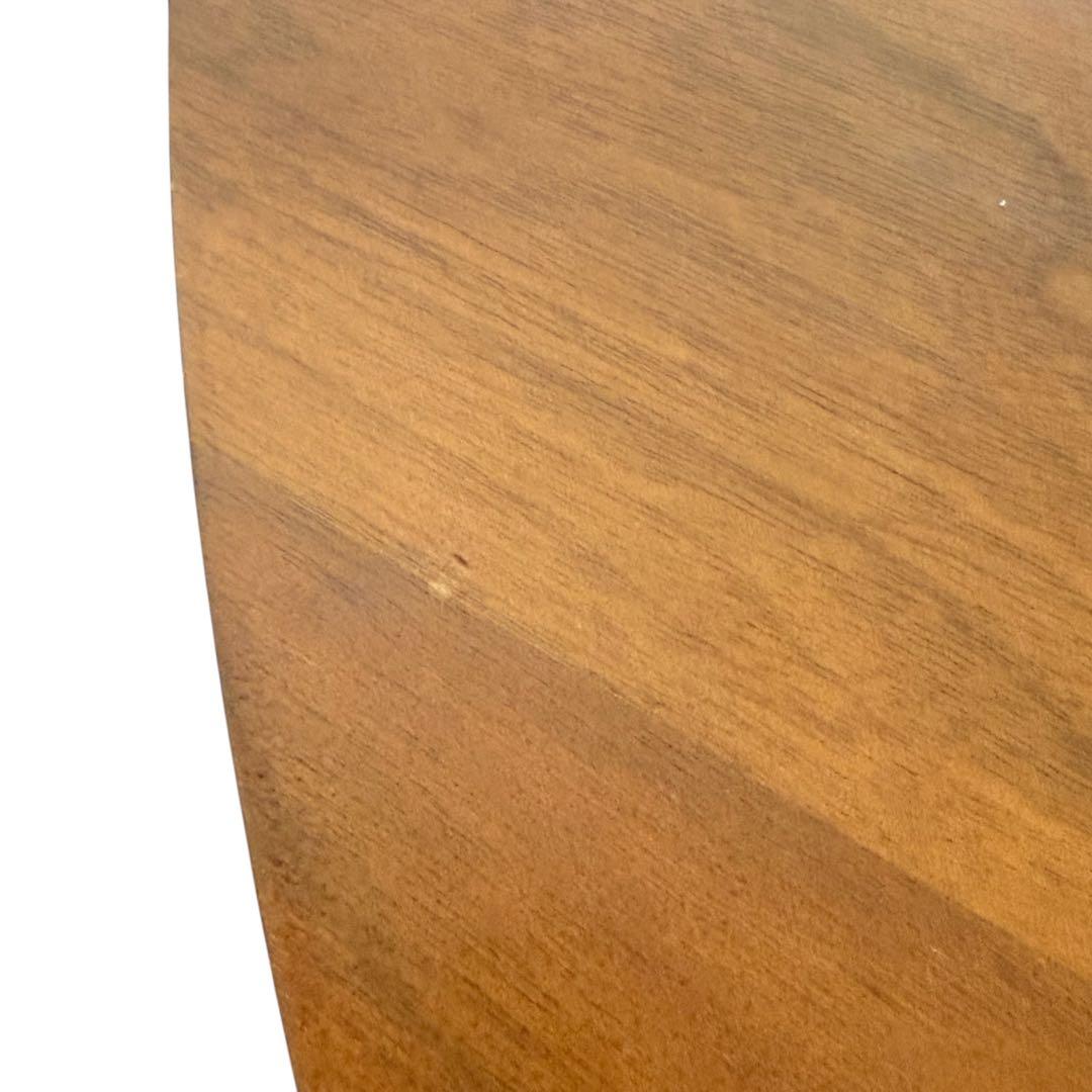 HR786 【木目が素敵な】ちゃぶ台　折りたたみ　円卓　丸テーブル　座卓