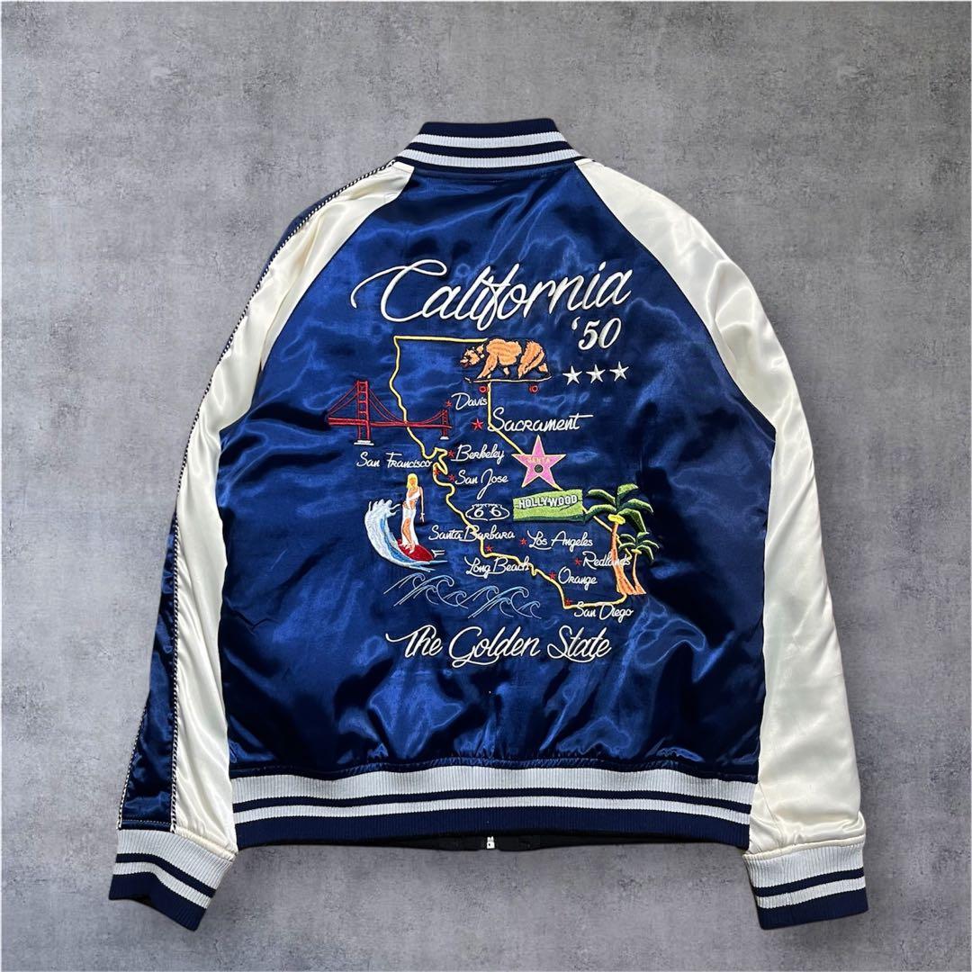 JACKROSE リバーシルスカジャン　スーベニアカリフォルニアMA-1 M