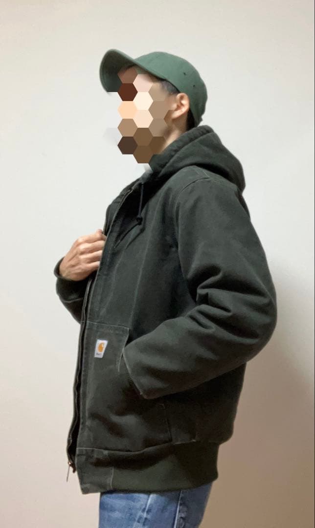 美品！Carhartt アクティブジャケット MOS コート WJ130 S相当