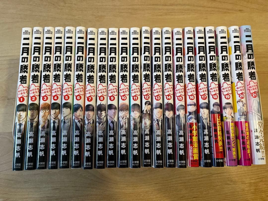 二月の勝者 全巻　1〜21巻セット