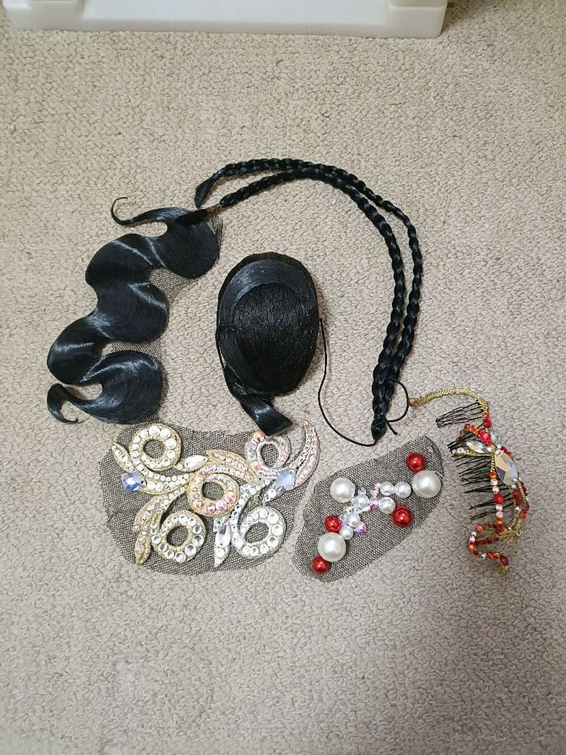 多美咲ヘア飾り2点、おまとめヘア飾り