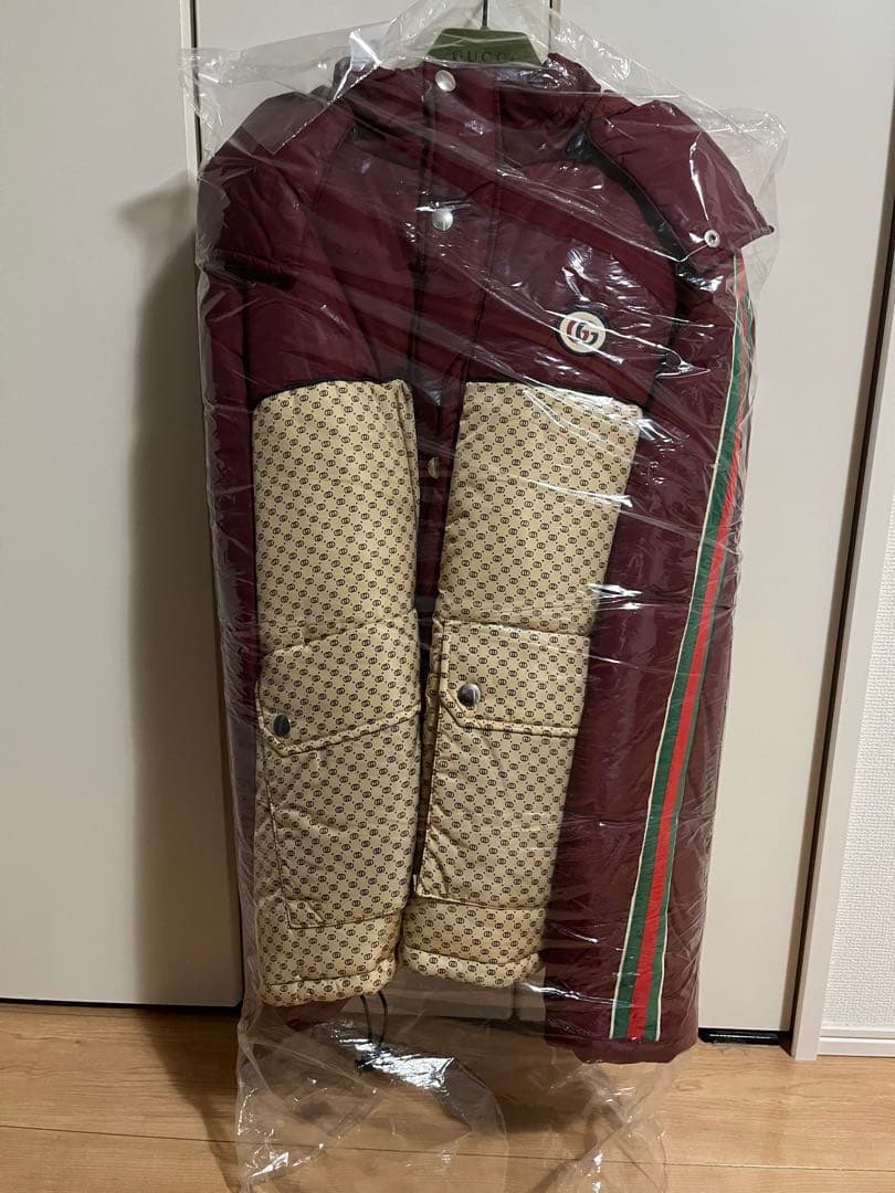 GUCCI パラシュートナイロンパデッドジャケット ダウンジャケット グッチ新品
