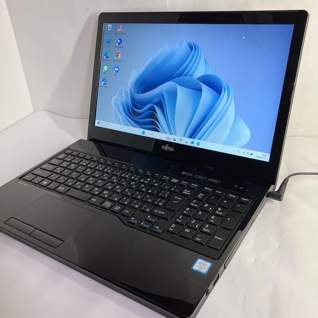 【6世代i7×SSD480GB 】Lifebook Win11 ノートPC