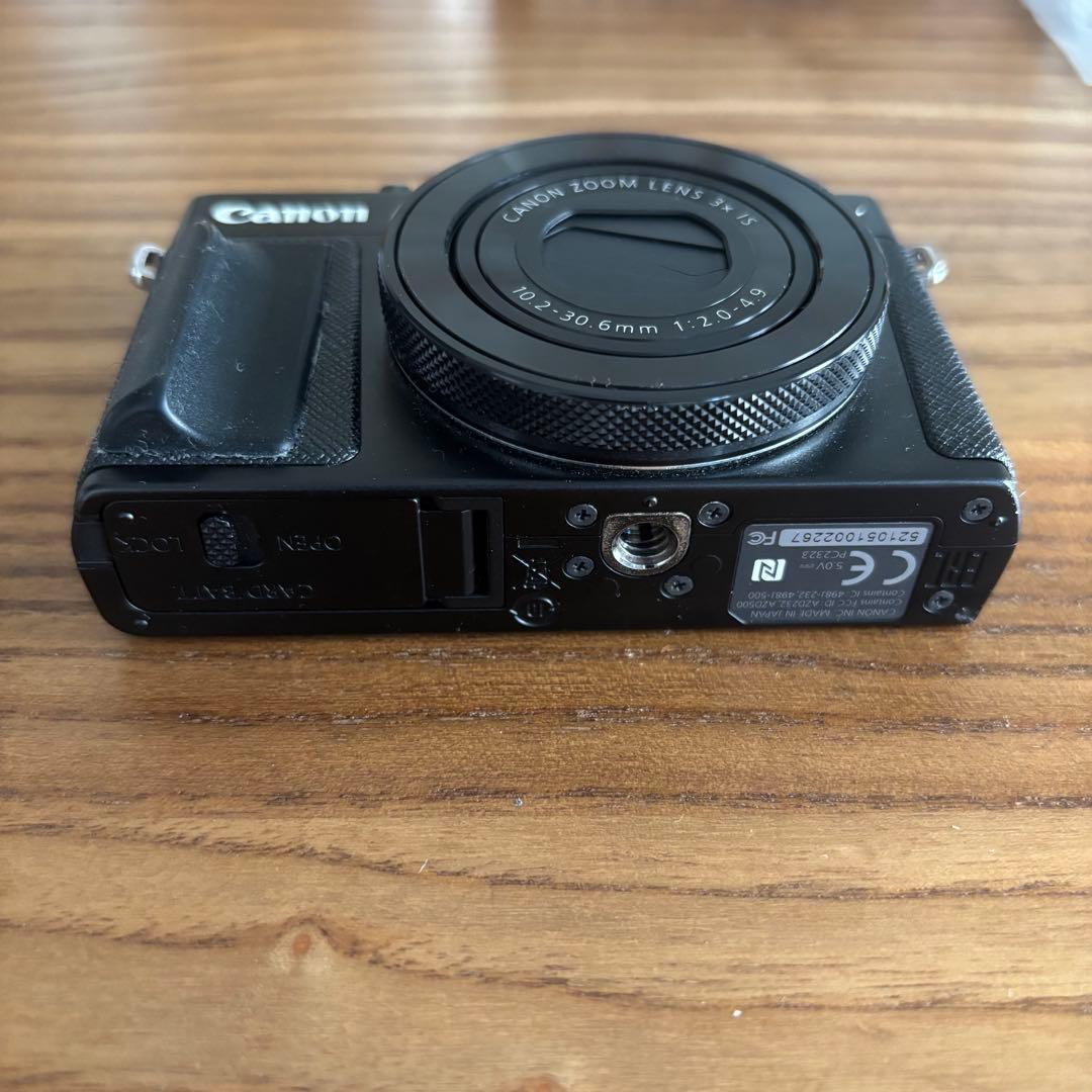 【美品】Canon PowerShot G9X MarkII 予備バッテリー付