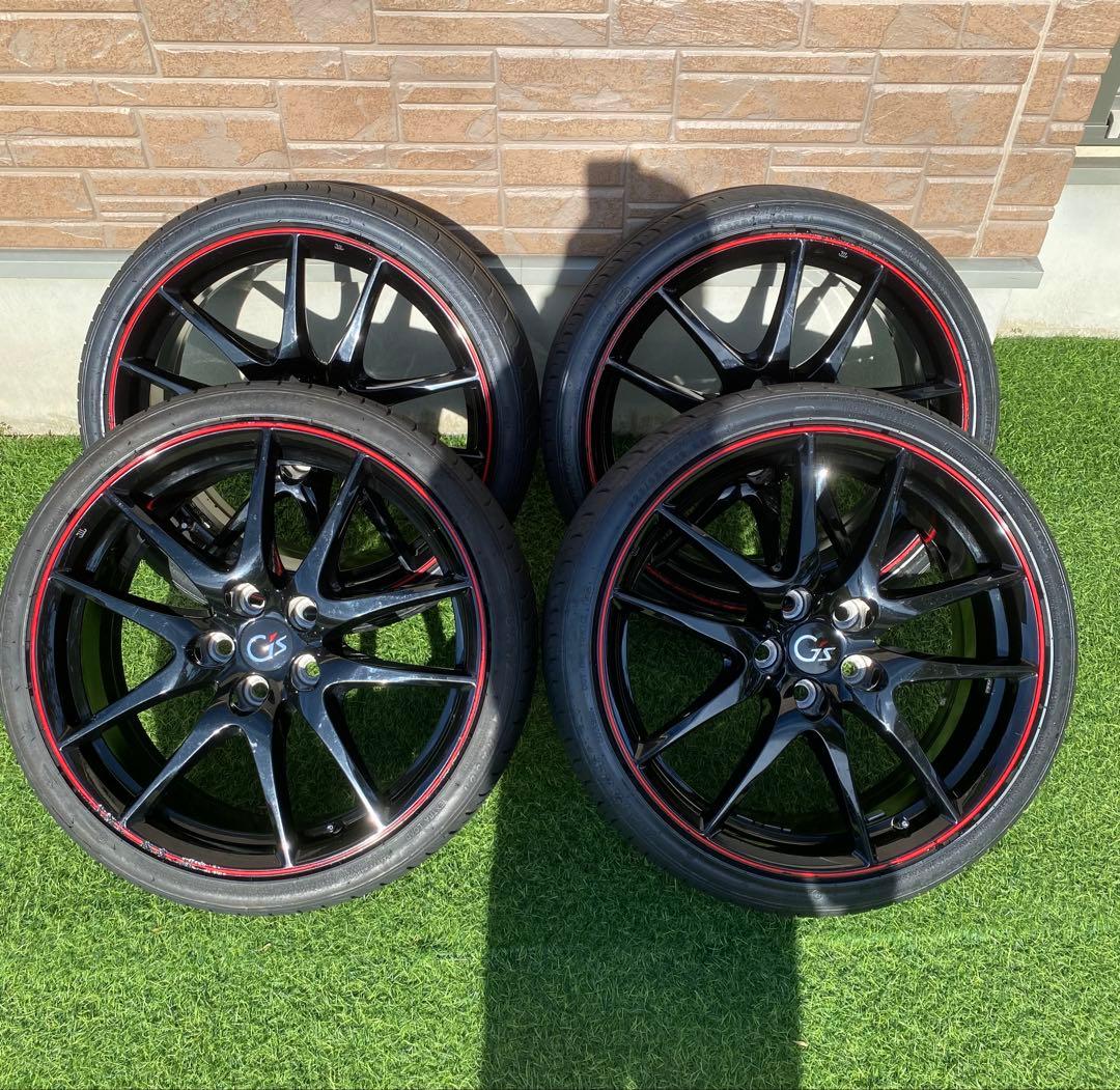 純正19インチアルミホイールセット GRX130 マークX G