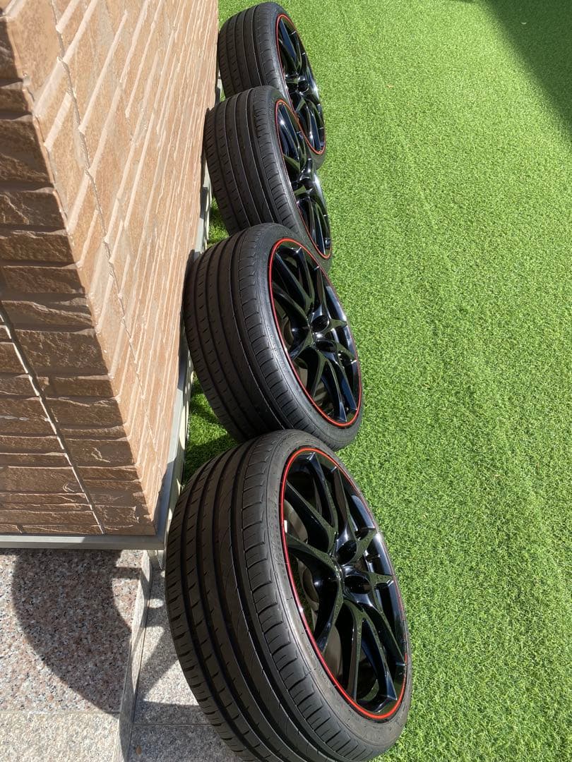 純正19インチアルミホイールセット GRX130 マークX G