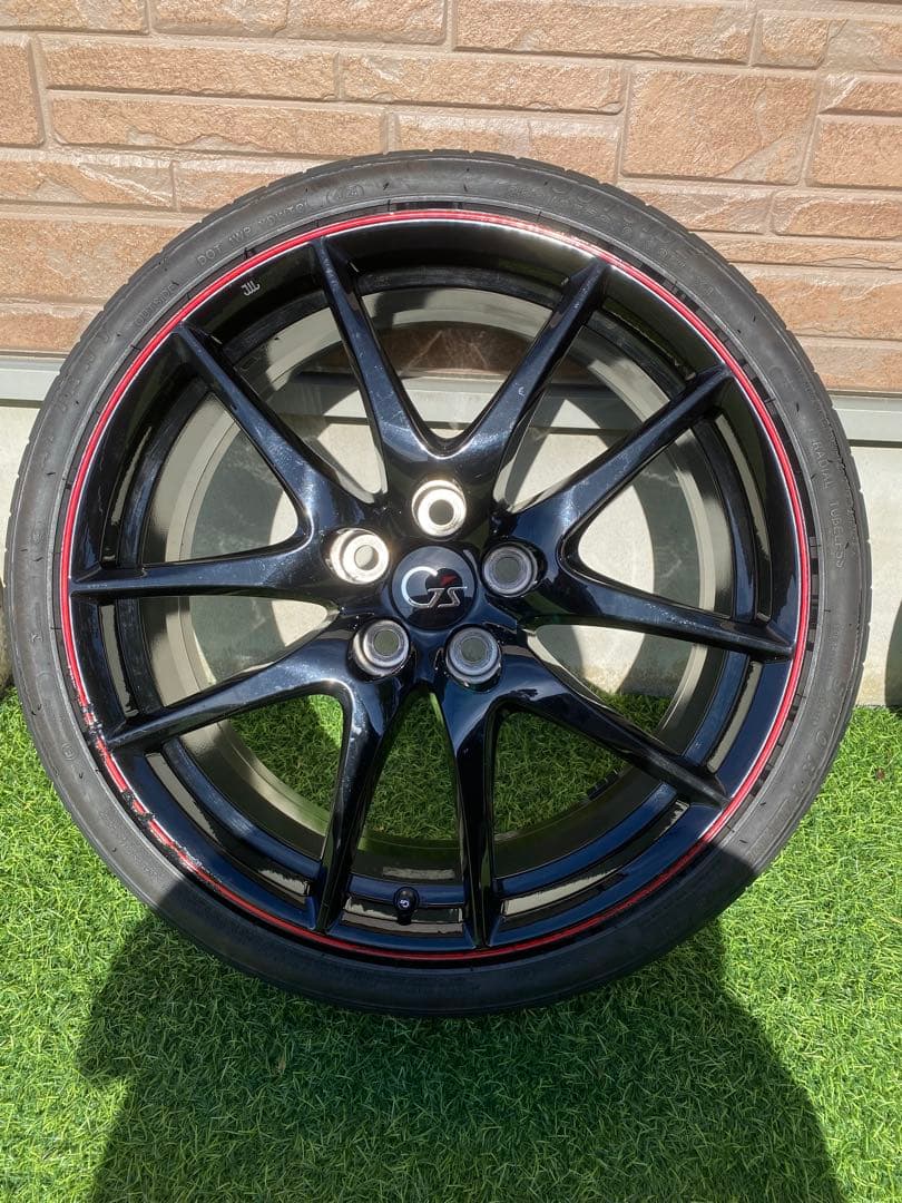 純正19インチアルミホイールセット GRX130 マークX G