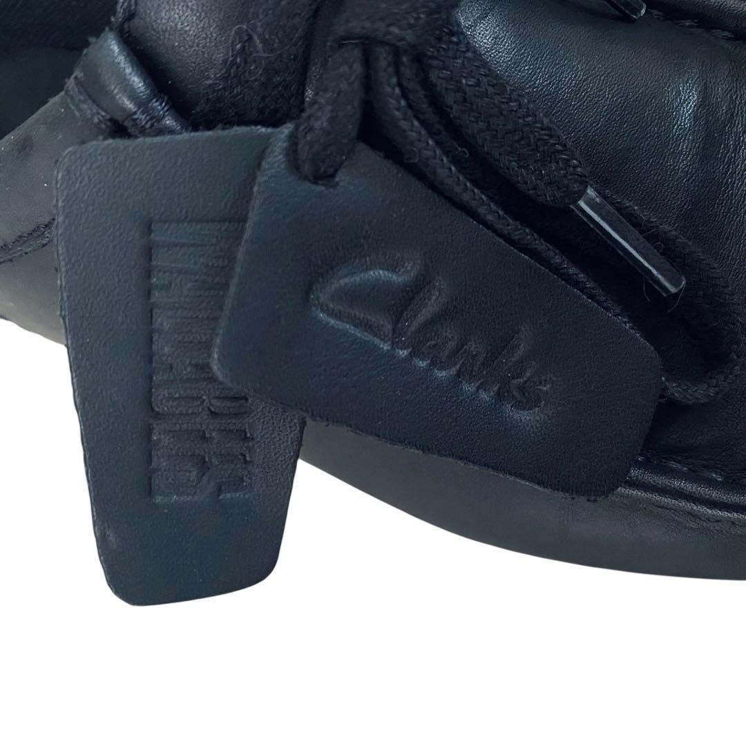 clarks クラークス【極美品】ワラビーウォータープルーフ ブラックレザー