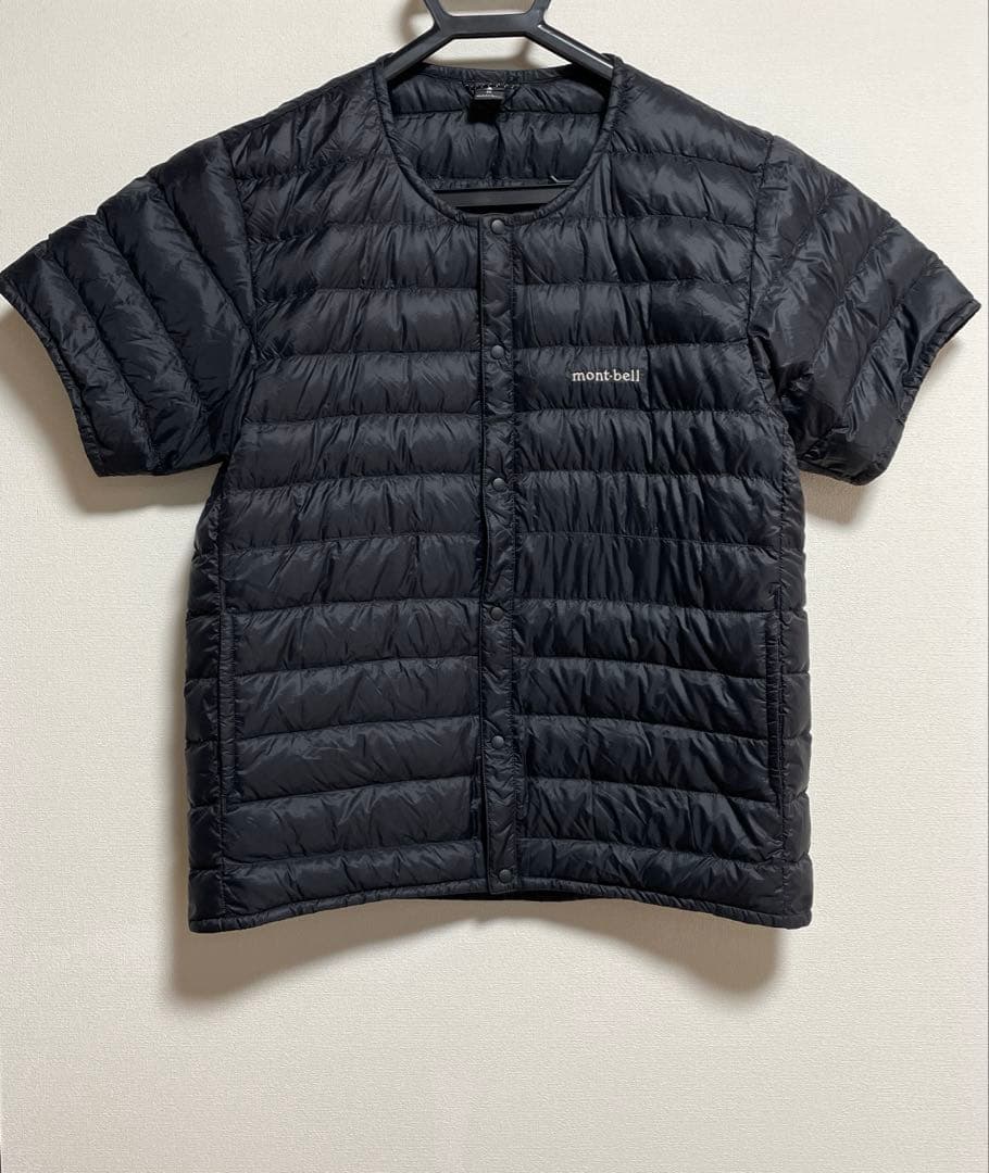 mont-bell 半袖ダウン ラウンドネックT Men's(Mサイズ)