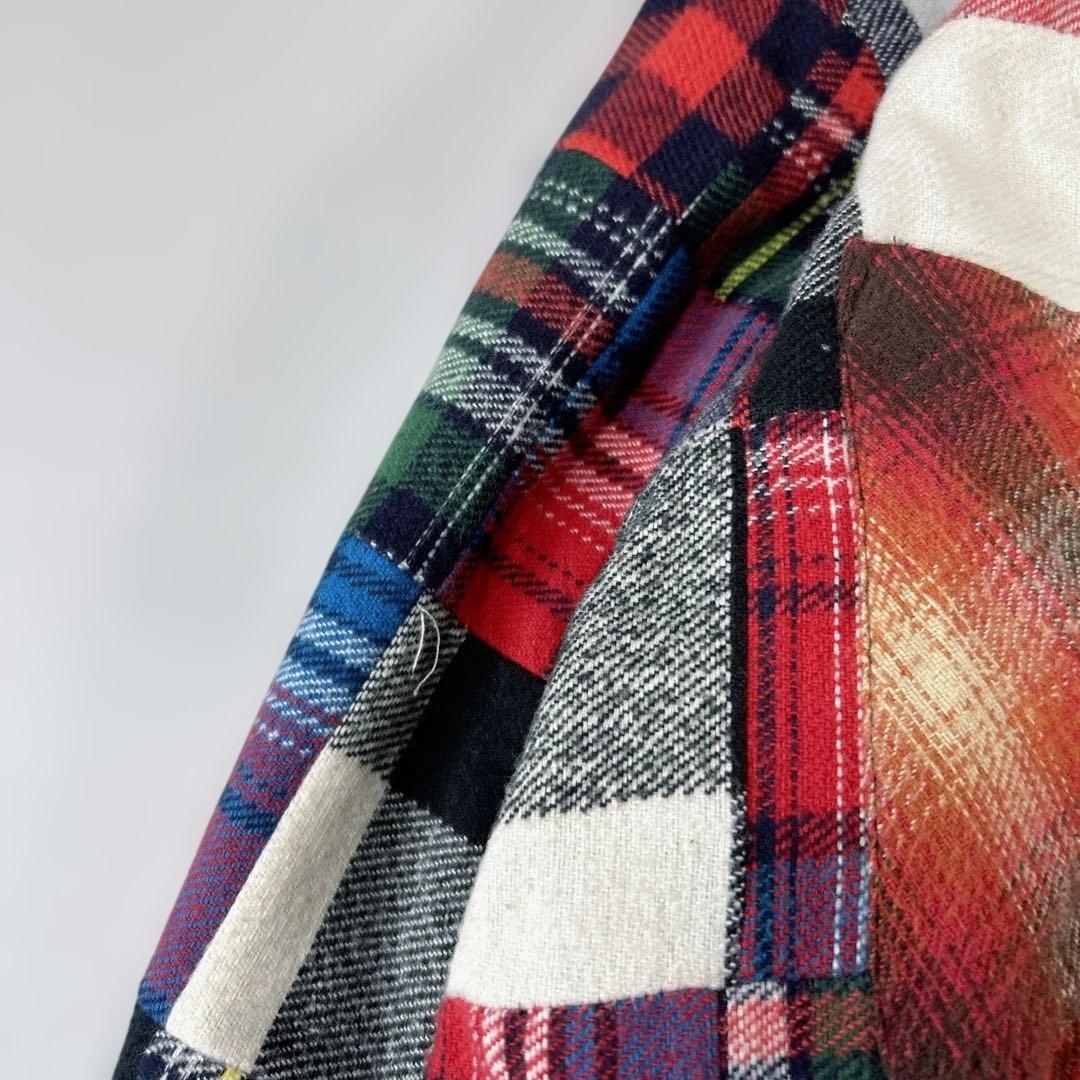 Hollywood Ranch Market チェック柄 リバーシブルジャケット