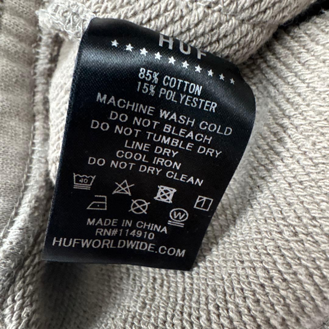 HUF 星 スター 刺繍 スウェット セットアップ L