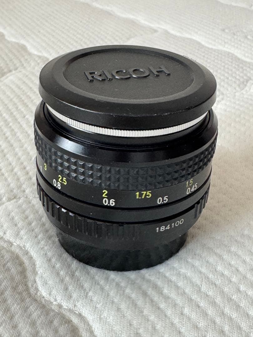 【RICOH】 XR RIKENON 50mm/1:2 ＆ PLフィルター