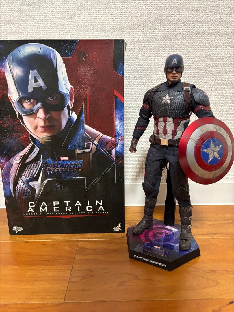 ホットトイズ　キャプテン・アメリカ エンドゲーム　ムービー・マスターピース